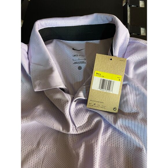 Nike Men’s Dri-FIT Victory Golf Polo Shirt Lavender Purple Size S NWT - Picture 6 of 6